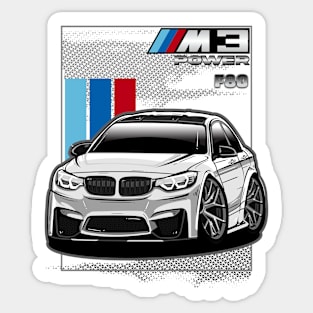 BMW F80 M3 Sticker
